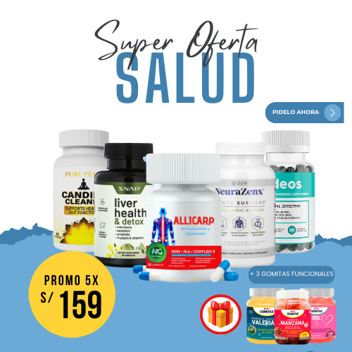 SUPER PROMO Candida cleanse, Neurazenx, Deos, Liver, Allicarp+ Regalo 🎁 3frasco de gomitas funcionales