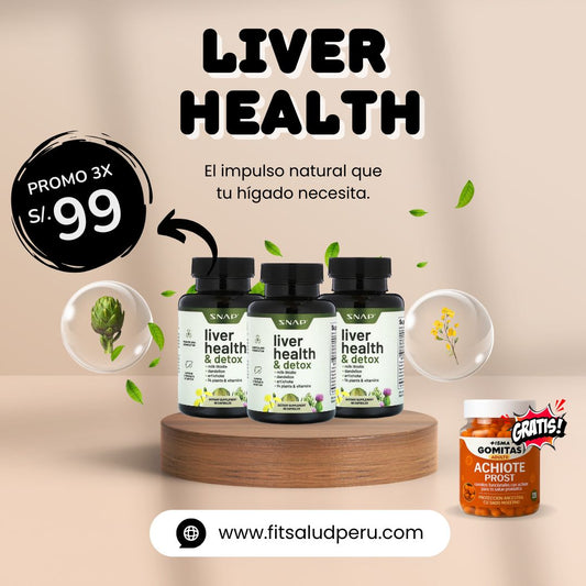 LIVER HEALTH®-DESINTOXICA TU HIGADO