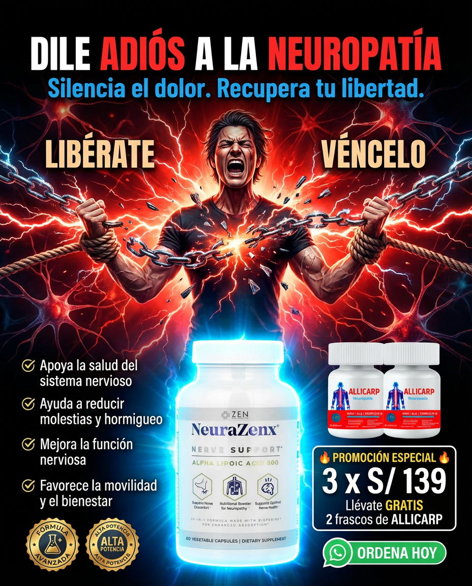 NeuraZenx soporte nervioso + regalo 🎁 Allicarp