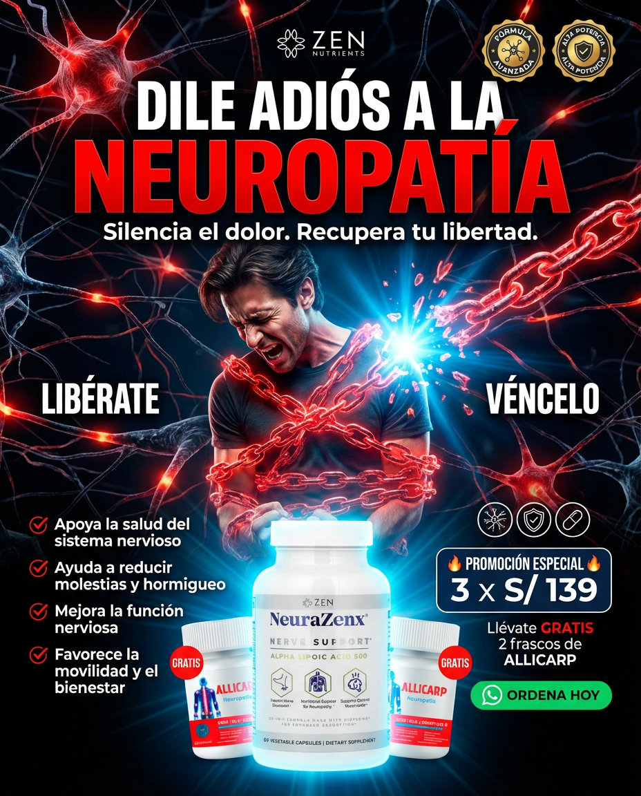 NeuraZenx soporte nervioso + regalo 🎁 Allicarp