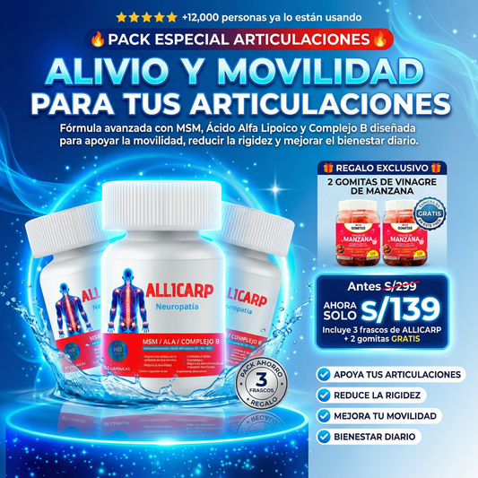 PROMO ALLICARP x3 LP