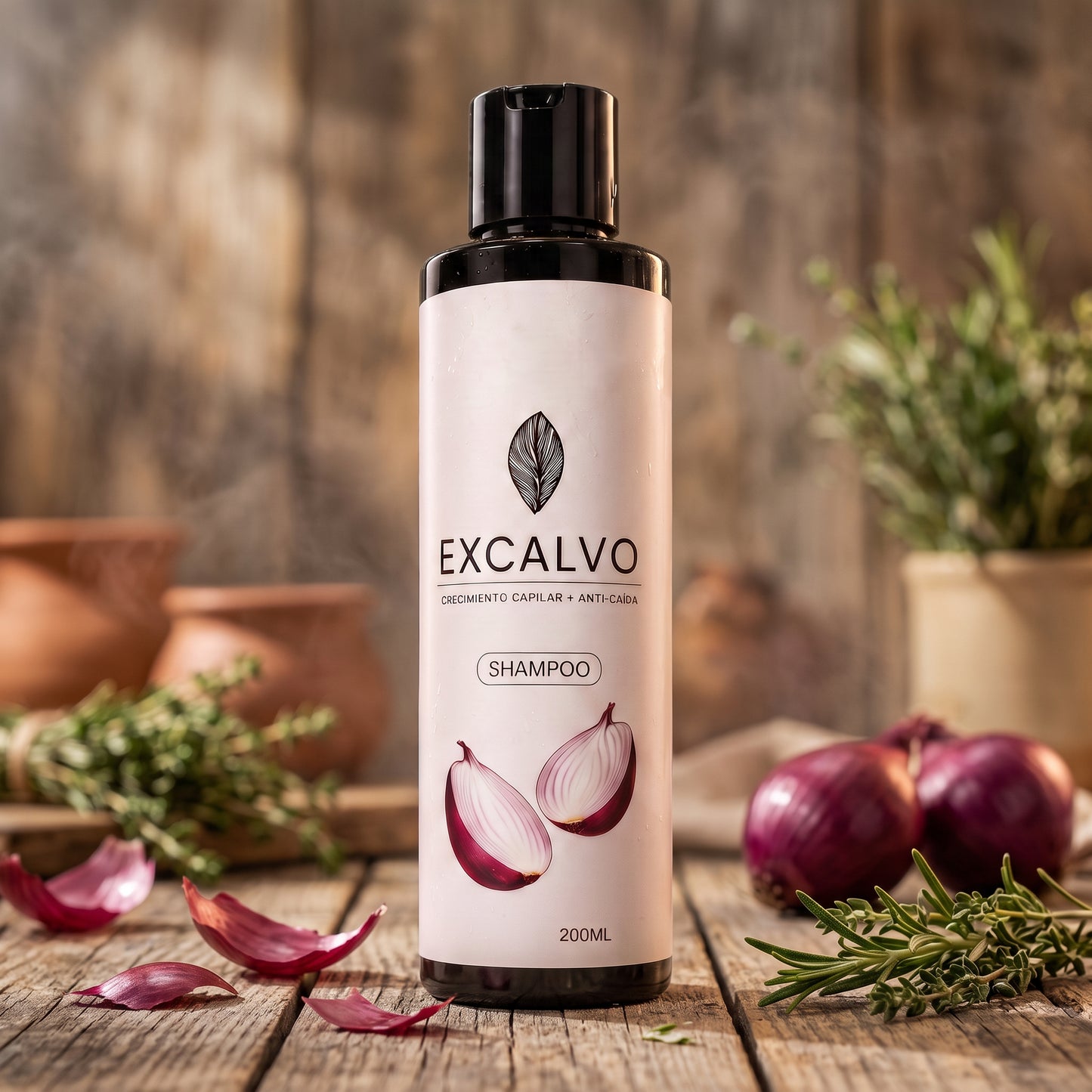 Excalvo - Shampoo de cebolla